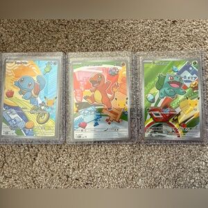 Pokemon First Partner Kanto Starters 30th Anniversary